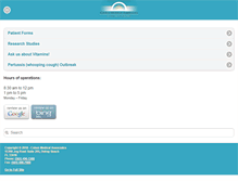 Tablet Screenshot of cohenmedical.com